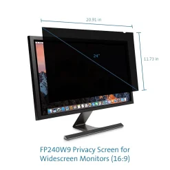 Anti-Glare Privacy Filter & Screen Protector for 24" Widescreen Monitor (16:9) (K52795WW)<Kensington Discount