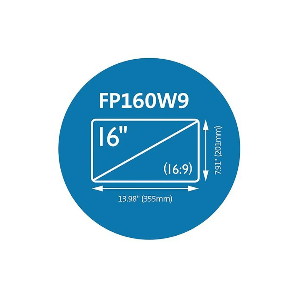 Anti-Glare Reversible Privacy Screen for 16" Widescreen Laptop, 16:9 (K52125WW)<Kensington Outlet