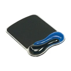 Sale Kensington Duo Gel Mouse Pad/Wrist Rest Combo, Black/Blue (62401)