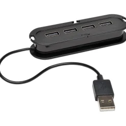 Kensington Hi-Speed 4-Port USB 2.0 Hub, Black (U222-004)