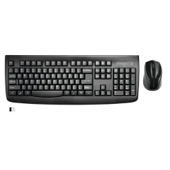 Discount Kensington Keyboard for Life Wireless Desktop Combo Set, Black (K75231US)