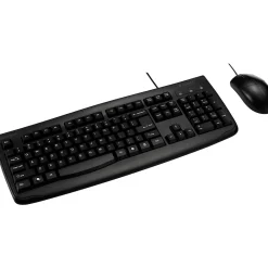 New Kensington Pro Fit Keyboard and Optical Mouse Combo, Black (K70316US)