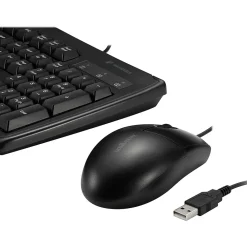New Kensington Pro Fit Keyboard and Optical Mouse Combo, Black (K70316US)