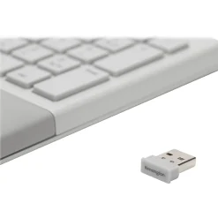 New Kensington Pro Fit K75407US Wireless Ergonomic Keyboard and Mouse Combo, Gray