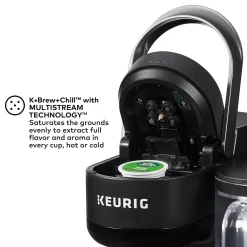 Keurig ® K-Brew + Chill Single Serve Coffee Maker, Black (5000380296)