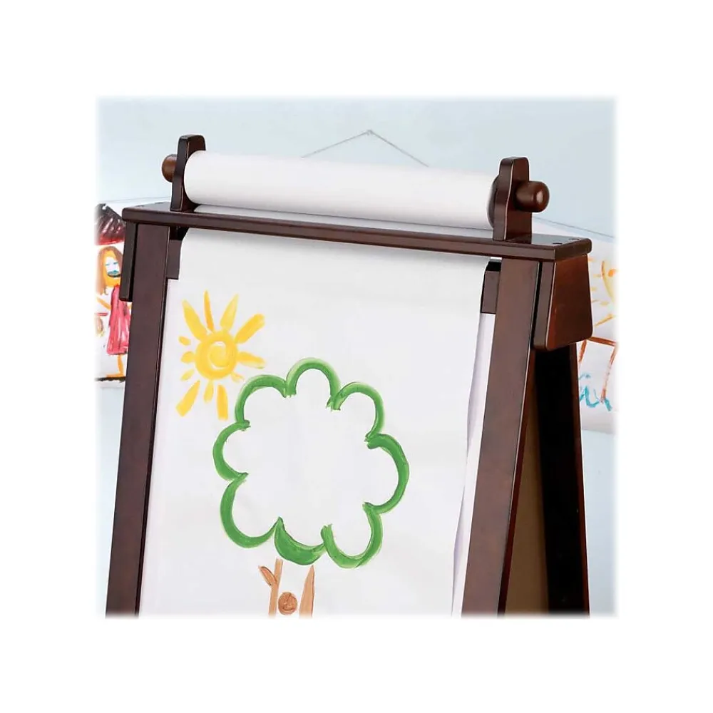 Dry Erase*KidKraft Deluxe Dry/Wet Erase Easel, 48", Espresso Laminated Wood (62019)