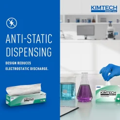 SCIENCE KIMWIPES Delicate Task Nylon Cleaning Wipers, 11.8