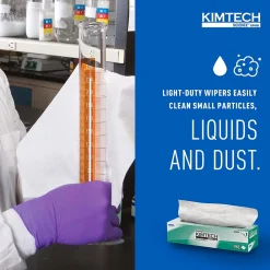 SCIENCE KIMWIPES Delicate Task Nylon Cleaning Wipers, 11.8