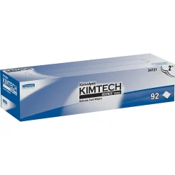 Science Kimwipes Delicate Task Fabric Cleaning Wipers, White, 92 Wipers/Box, 15/Carton (34721)<Kimtech Best