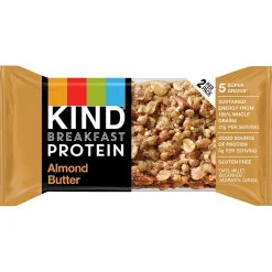 KIND Gluten-Free Almond Butter Protein Breakfast Bar, 0.88 oz., 6 Bars/Box (41935)