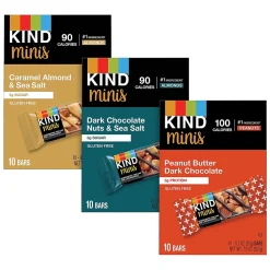 KIND Minis Variety Pack, 0.70 oz, 30/Box (600-00775)