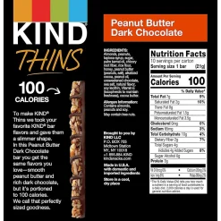 KIND Thins Variety Pack, 0.74 oz, 30/oxX (600-00776)