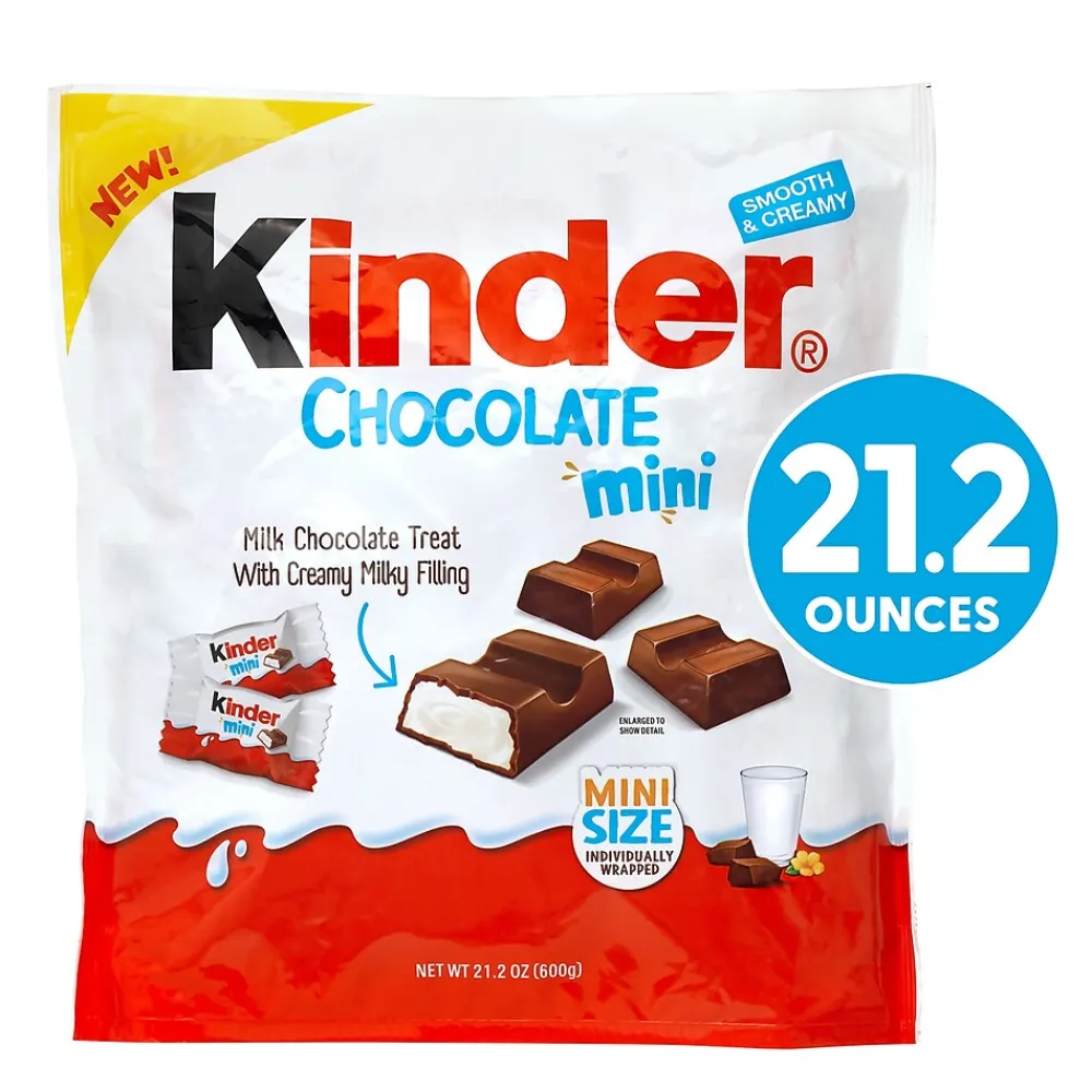 KINDER Chocolate Minis, 21.2. oz, 100/Pack (220-02311)