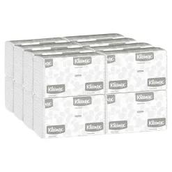 Kleenex C-Fold Paper Towels, 1-Ply, 150 Sheets/Pack, 16 Packs/Carton (01500)