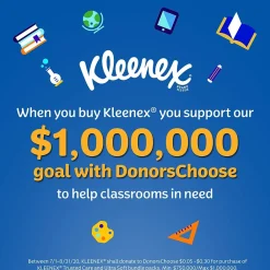 Facial Tissue, 3-ply, 10 Tissues/Box, 3 Boxes/Pack (11976)<Kleenex