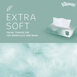 Professional Naturals Standard Facial Tissue, 2-Ply, White, 125 Sheets/Box, 48 Boxes/Case (21601)<Kleenex