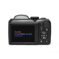 Kodak PIXPRO 16MP Digital Bridge Camera, 25x Optical Zoom, Black (AZ255-BK)