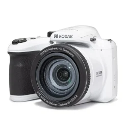 Kodak PIXPRO 20MP Digital Bridge Camera, 40x Optical Zoom, White (AZ405-WH)