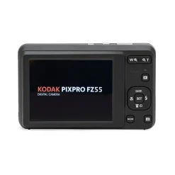 Kodak PIXPRO 16MP Digital Point and Shoot Camera, 5x Optical Zoom, Red (FZ55-RD)