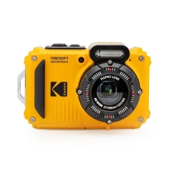 Kodak PIXPRO 16MP Rugged Waterproof Digital Camera, 4x Optical Zoom, Yellow (WPZ2-YL)