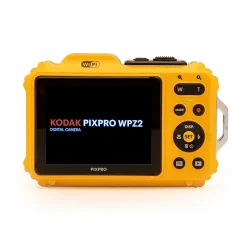 Kodak PIXPRO 16MP Rugged Waterproof Digital Camera, 4x Optical Zoom, Yellow (WPZ2-YL)