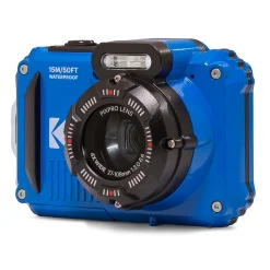 Kodak PIXPRO 16MP Rugged Waterproof Digital Camera, 4x Optical Zoom, Blue (WPZ2-BL)