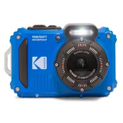 Kodak PIXPRO 16MP Rugged Waterproof Digital Camera, 4x Optical Zoom, Blue (WPZ2-BL)