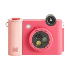 Kodak Smile+ 5 Megapixels Digital Instant Print Camera, Fuchsia (RODSMPCAMFS)