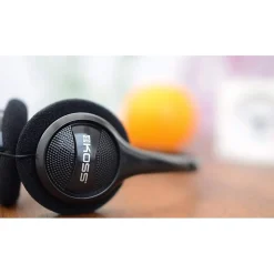KPH Wired Ambient Sound On-Ear, Black (KPH7)<Koss Best