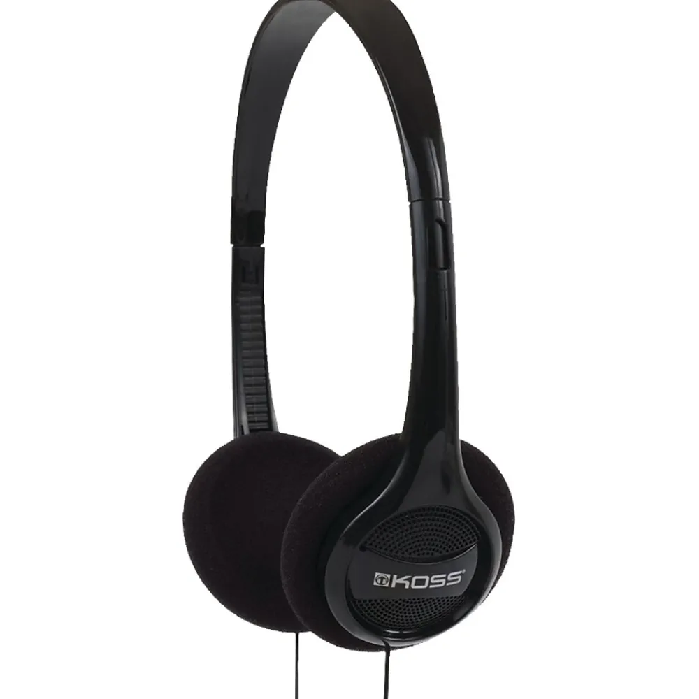 Koss On-Ear Headphones, Black, 50/Pack (190238 KPH7)<Koss-Headphones Clearance
