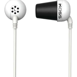 PLUG Stereo Headphones, White (PLUG W)<Koss Online