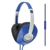 Wired Noise Canceling Over-Ear Headphones, Blue (UR23I)<Koss Hot