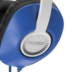 Wired Noise Canceling Over-Ear Headphones, Blue (UR23I)<Koss Hot