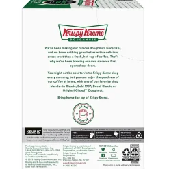 Krispy Kreme Classic Decaf Coffee, Medium Roast, Keurig K-Cup Pods, 24/Box (06111)