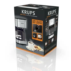 Krups Simply Brew 5-Cups Automatic Drip Coffee Maker, Stainless Steel (KM202855)