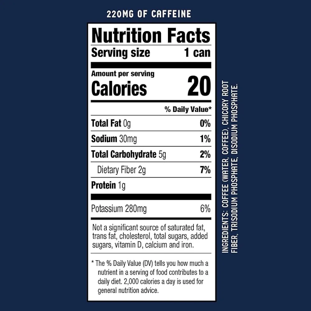 La Colombe Coffee La Colombe Caffeinated Cold Brew Coffee, Black, Medium Roast, 11 oz., 12/Carton (PPPURC1205)