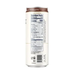 La Colombe Coffee La Colombe Draft Mocha Latte Caffeinated Cold Brew Coffee, Medium Roast, 11 oz., 12/Carton (PPPURC1202)