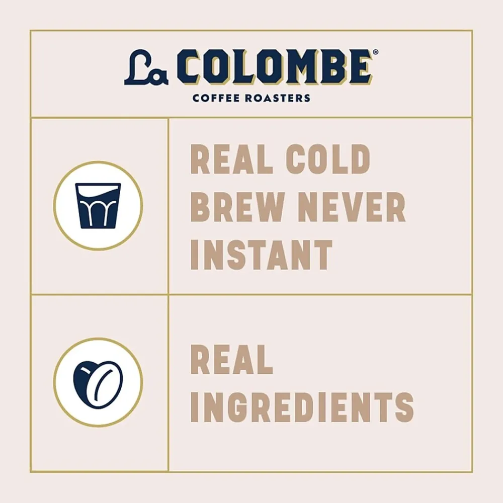 La Colombe Coffee La Colombe Draft Vanilla Latte Caffeinated Cold Brew Coffee, Medium Roast, 11 oz., 12/Carton (PPPURC1203)