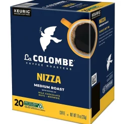 La Colombe Coffee La Colombe Nizza Coffee Keurig® K-Cup® Capsules, Medium Roast, 20/Box (5000380612)