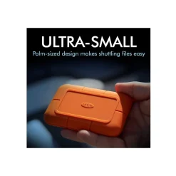 Clearance LaCie Rugged SSD STHR500800 500GB USB 3.1 Gen 2 / Thunderbolt 3 External Solid State Drive