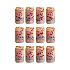 Lacroix Diet Grapefruit Soft Soda, 12 Oz., 12/Pack (NAV151520)