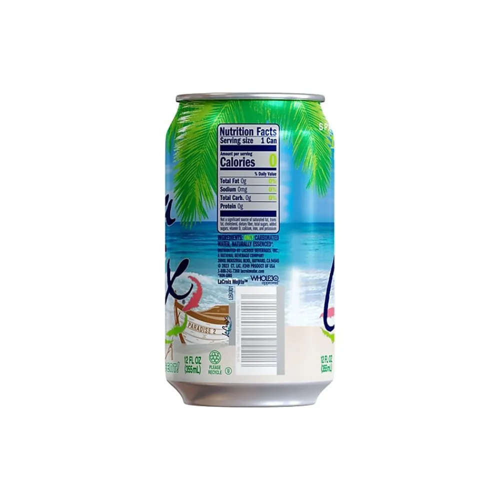 Lacroix Mojito Sparkling Water, 12 fl. oz., 24 Cans/Carton (15021-844)