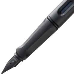 Pens|Lamy safari Fountain Pen, Medium Nib, Charcoal (L17M)