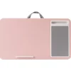 Home Office 21.1" x 12" PVC/Polystyrene Lap Desk, Blush Pink/Carbon (91584)<LapGear Sale