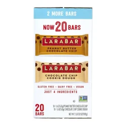 Larabar Gluten Free Nutrition Bar Variety Pack, 1.6 oz., 20 Bars/Box (220-00447)