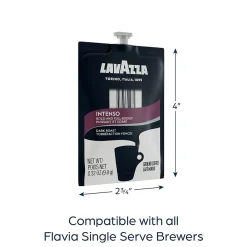 Lavazza Coffee Pods, Dark Roast, 76/Carton (MDR01041)