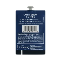 Lavazza Cold Brew Coffee, Flavia Freshpack, 80/Carton (48059)