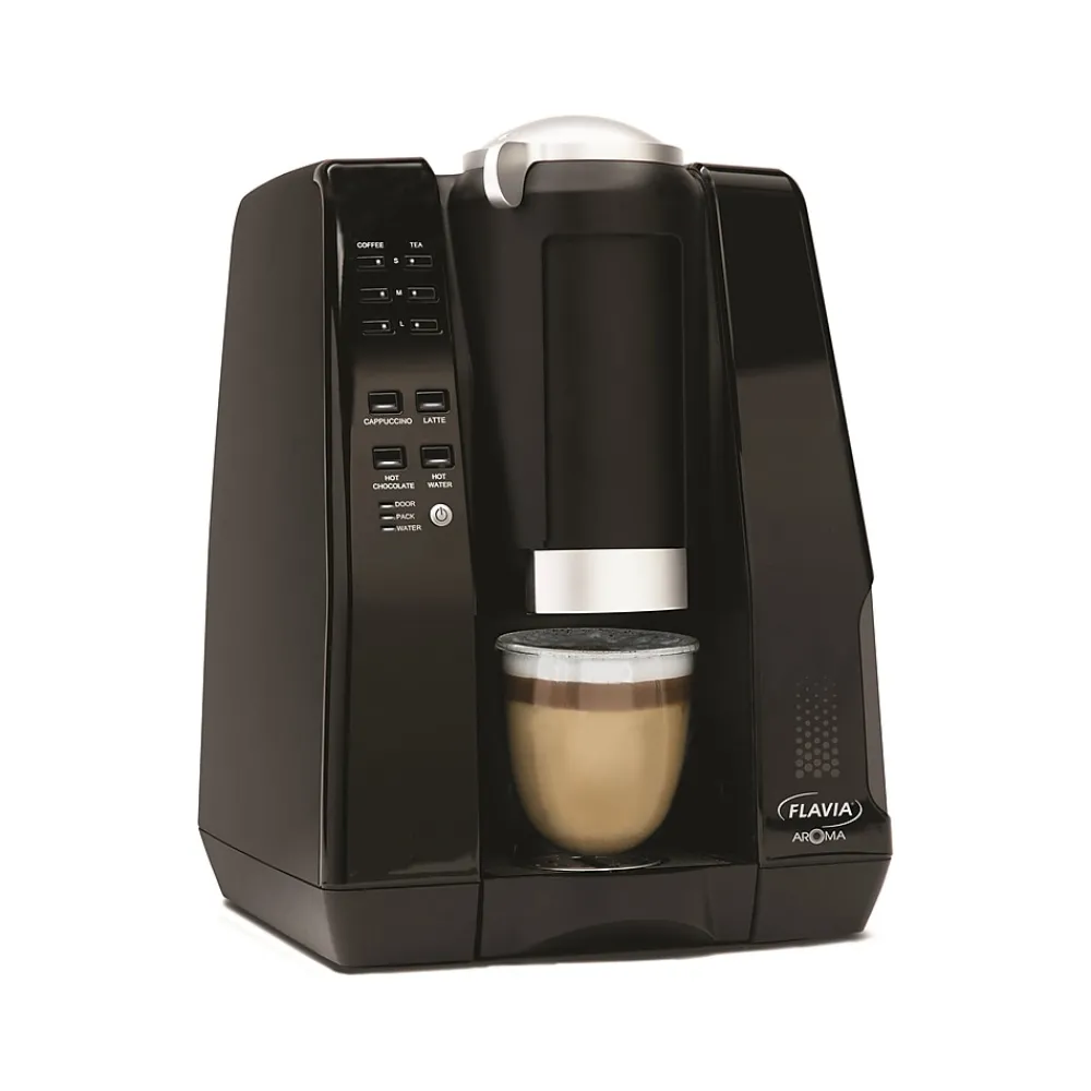 Lavazza Flavia Aroma Bundle Single Serve Coffee Maker, Black (10020)
