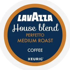 Lavazza Perfetto Coffee Keurig® K-Cup® Pods, Dark Roast, 22/Box (5000382580)