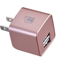 MFI Certified 6ft Charger with Wall Charger Rose Gold (MFIWALL6FT-ROS)<LAX Gadgets Sale